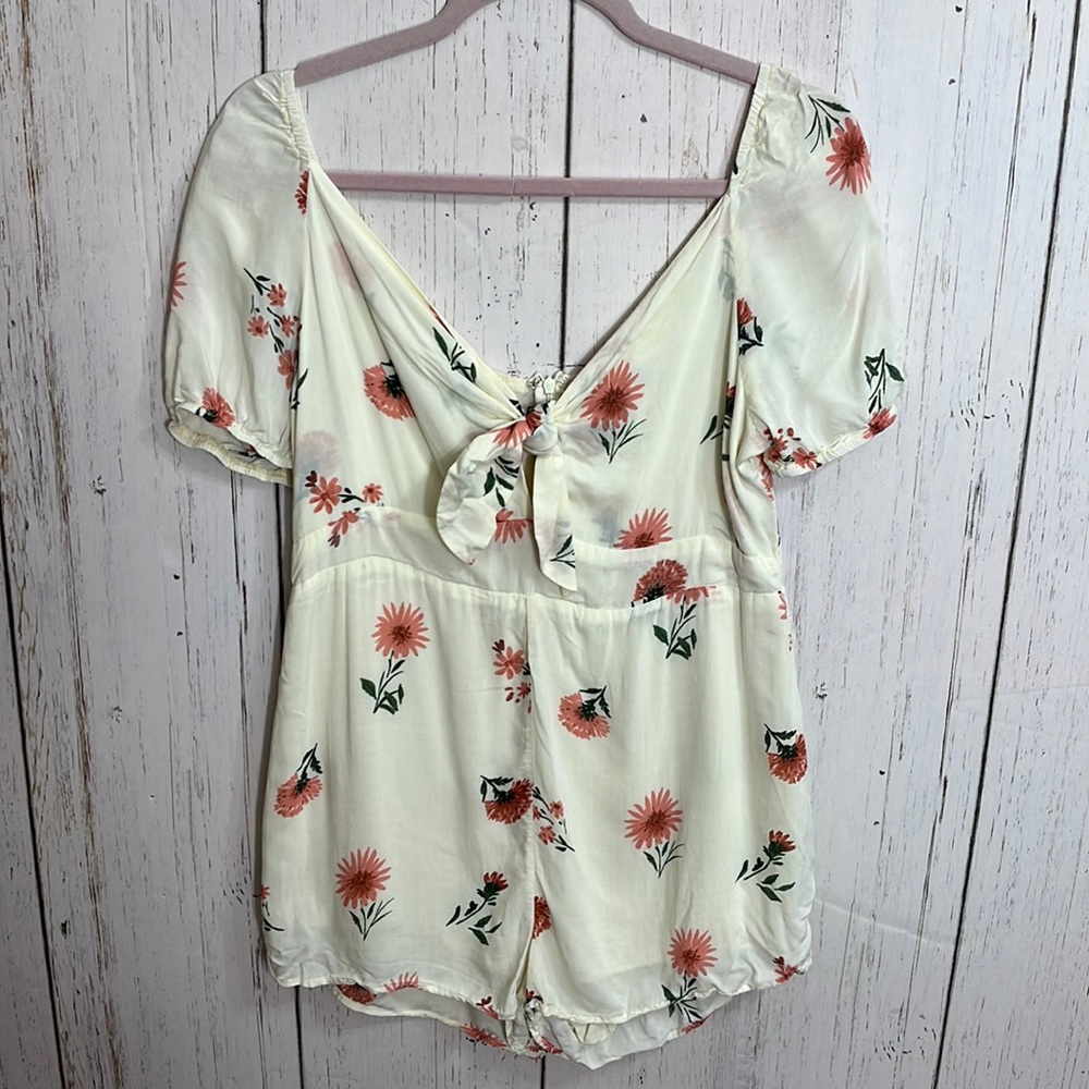 William B Floral Romper